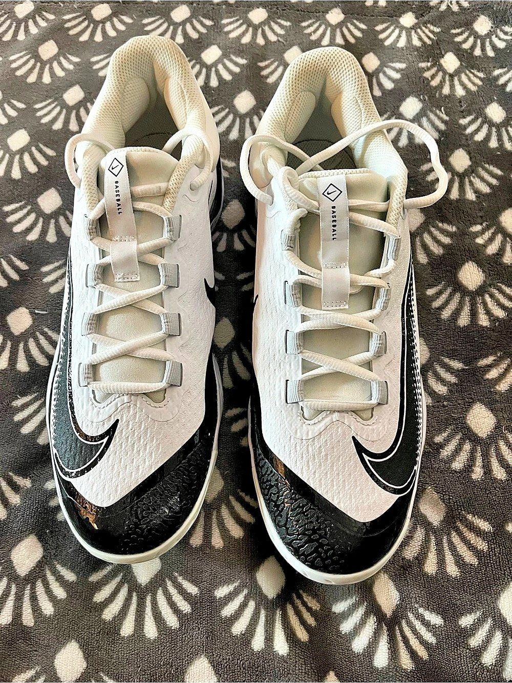 Nike Alpha Huarache Elite 4 Low Metal Baseball Cleats Men’s 11 new no box